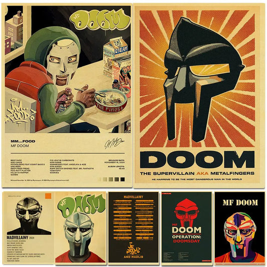 MF DOOM Posters