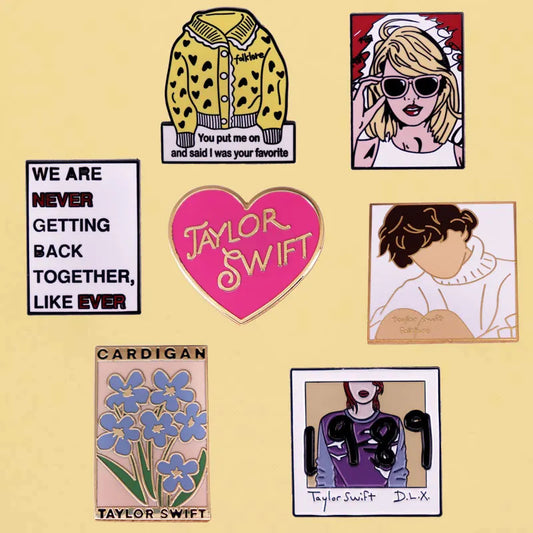 Taylor Swift Pin Badges